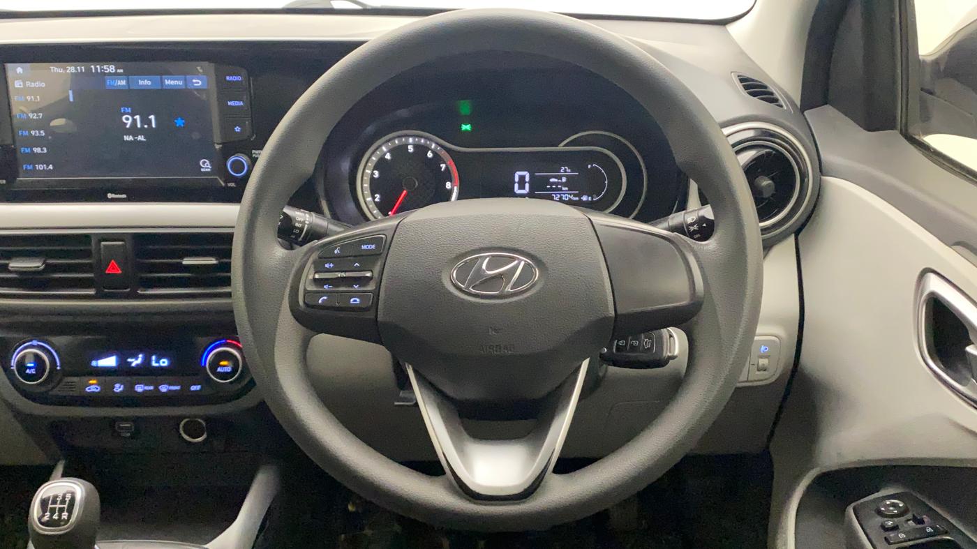 2021 Hyundai GRAND I10 NIOS SPORTZ 1.2 KAPPA VTVT, Petrol, Manual, 72,667 km, Steering Wheel Close Up