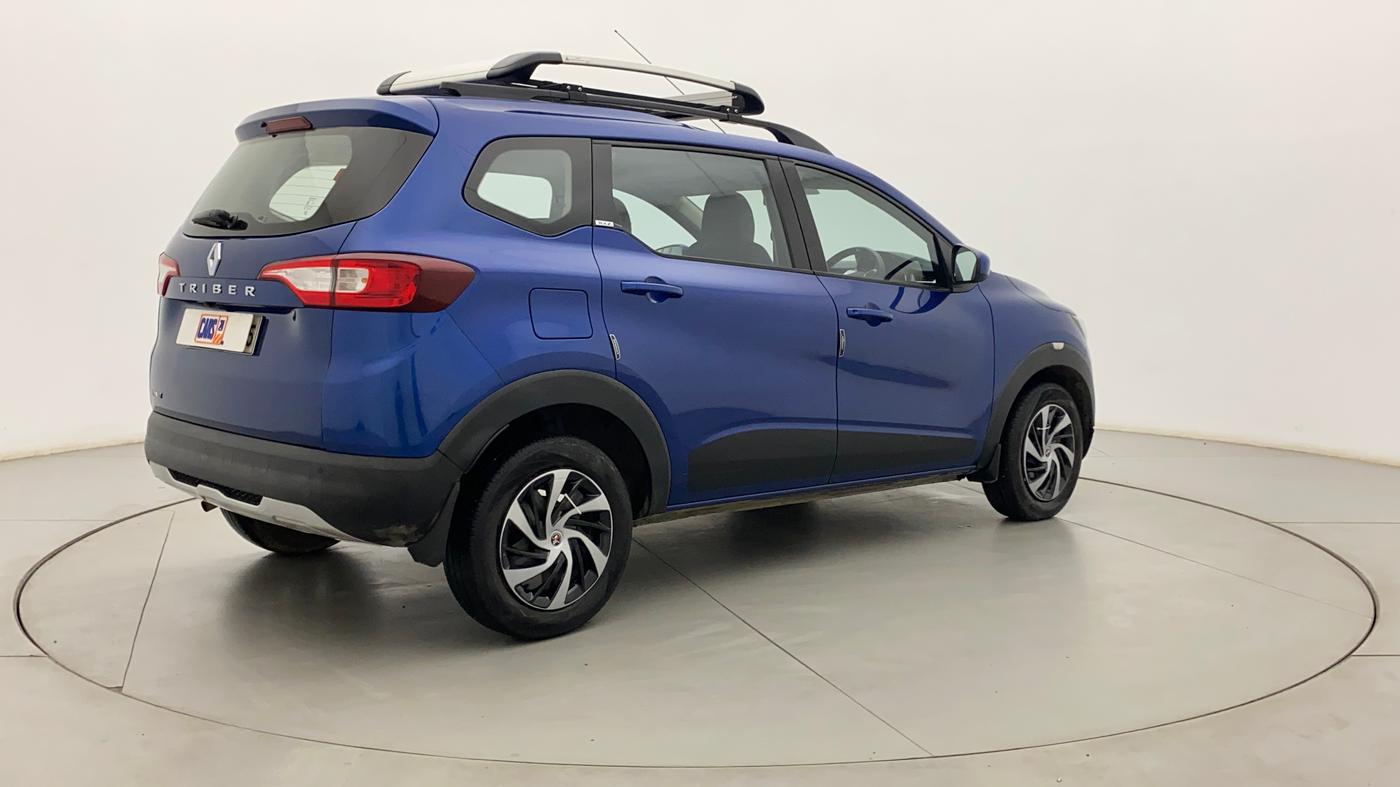 2020 Renault TRIBER RXZ AMT, Petrol, Automatic, 33,295 km, Right Back Diagonal