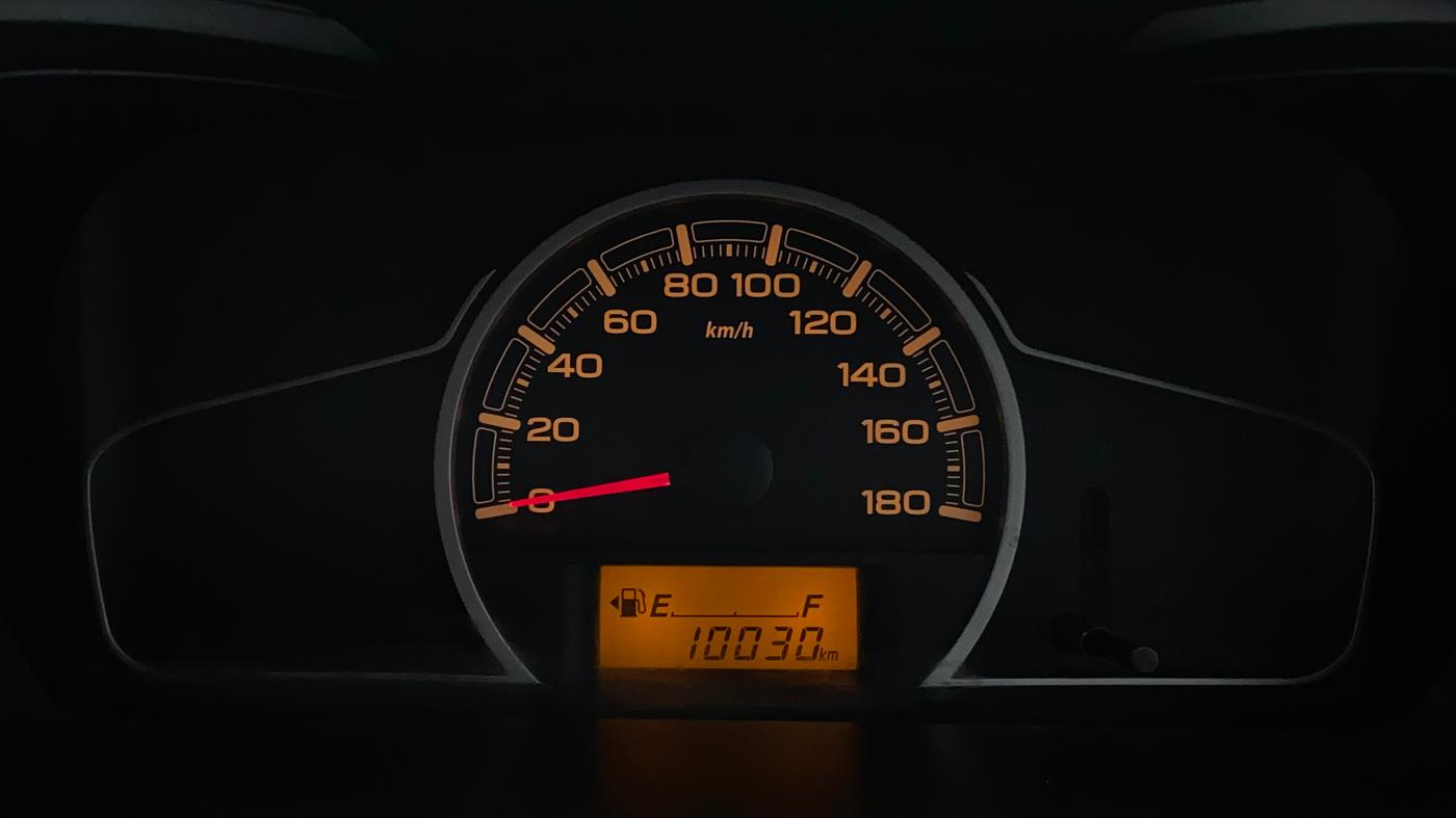 2021 Maruti Alto VXI, Petrol, Manual, 10,151 km, Odometer Image