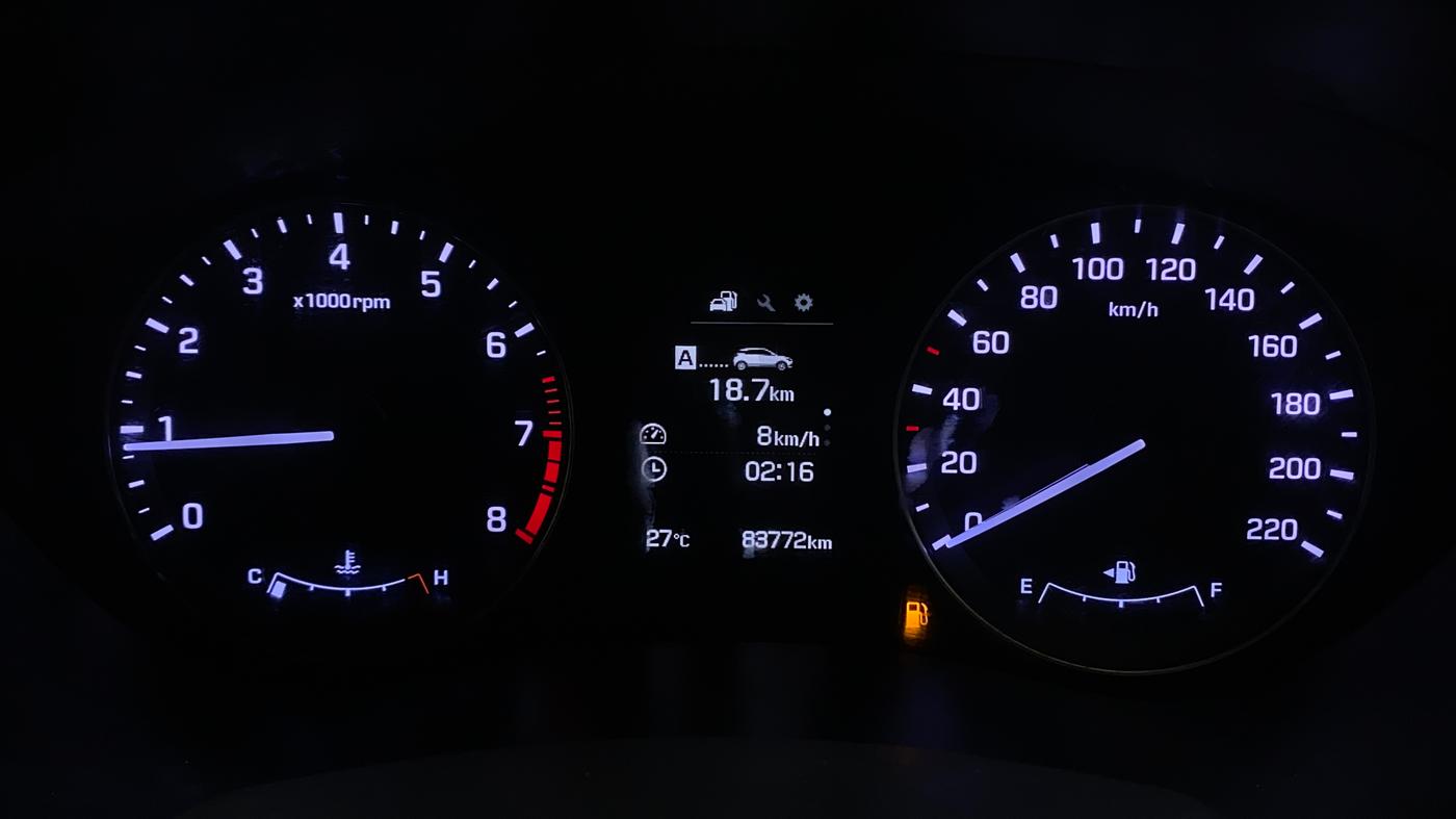 2016 Hyundai Elite i20 ASTA 1.2 (O), Petrol, Manual, 83,819 km, Odometer Image