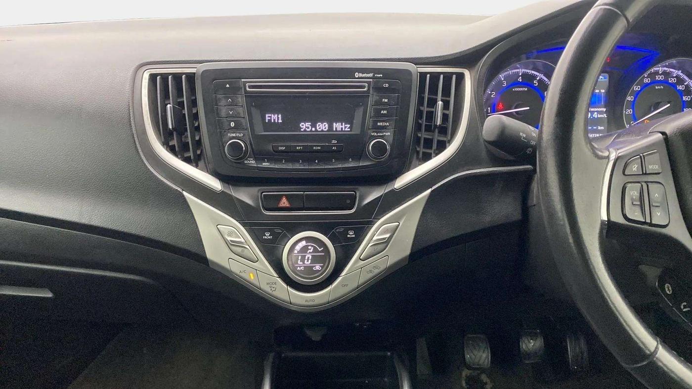 2017 Maruti Baleno ZETA PETROL 1.2, Petrol, Manual, 55,290 km, Air Conditioner