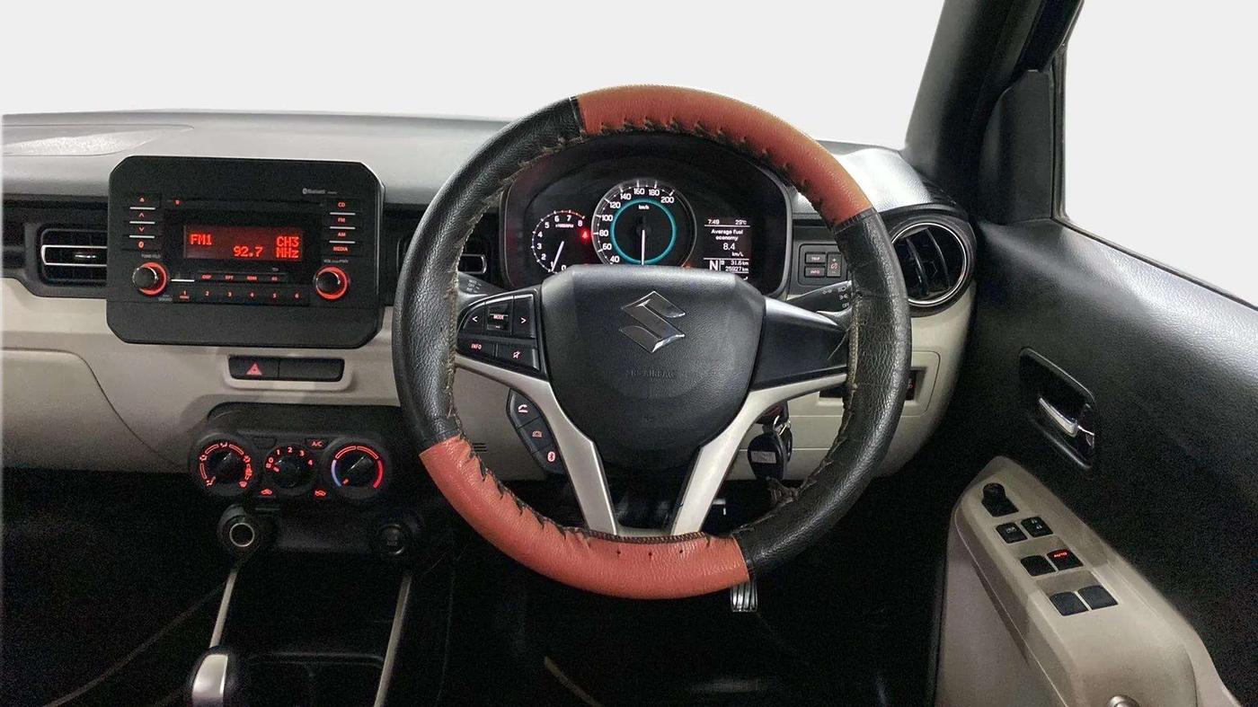 2017 Maruti IGNIS DELTA 1.2 AMT, Petrol, Automatic, 26,029 km, Steering Wheel Close Up