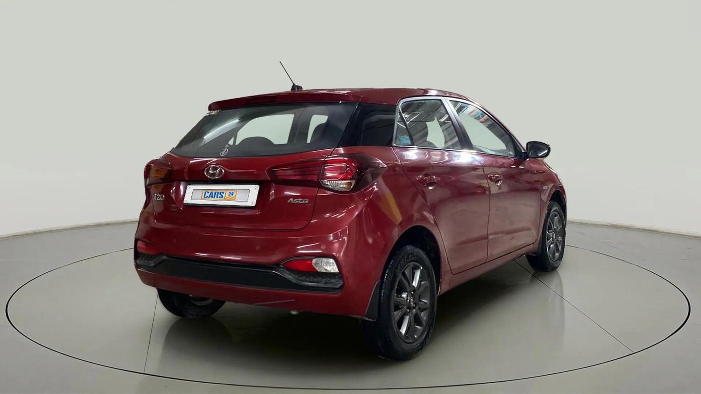 2018 Hyundai Elite i20 ASTA 1.2  CVT, Petrol, Automatic, 63,925 km, Right Back Diagonal