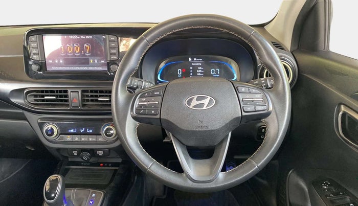 2023 Hyundai EXTER SX(O) CONNECT 1.2 AMT, Petrol, Automatic, 6,910 km, Steering Wheel Close Up