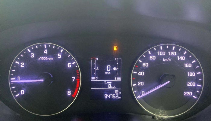 2017 Hyundai Elite i20 SPORTZ 1.2, Petrol, Manual, 94,721 km, Odometer Image