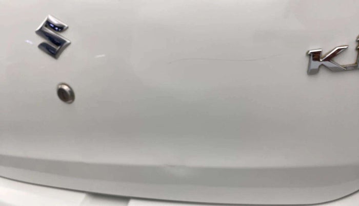 2017 Maruti Alto K10 LXI, Petrol, Manual, 50,427 km, Dicky (Boot door) - Slightly dented