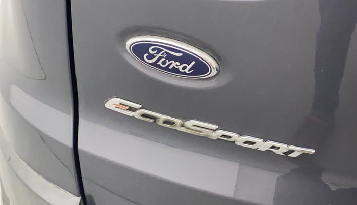 2017 Ford Ecosport TITANIUM 1.5L PETROL, Petrol, Manual, 74,286 km, Dicky (Boot door) - Slightly dented