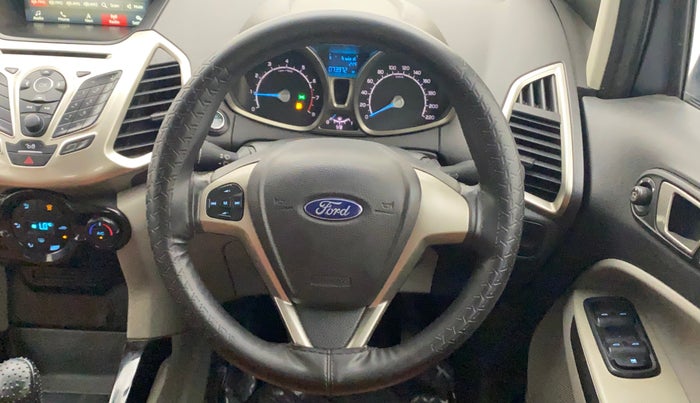 2017 Ford Ecosport TITANIUM 1.5L PETROL, Petrol, Manual, 74,286 km, Steering Wheel Close Up