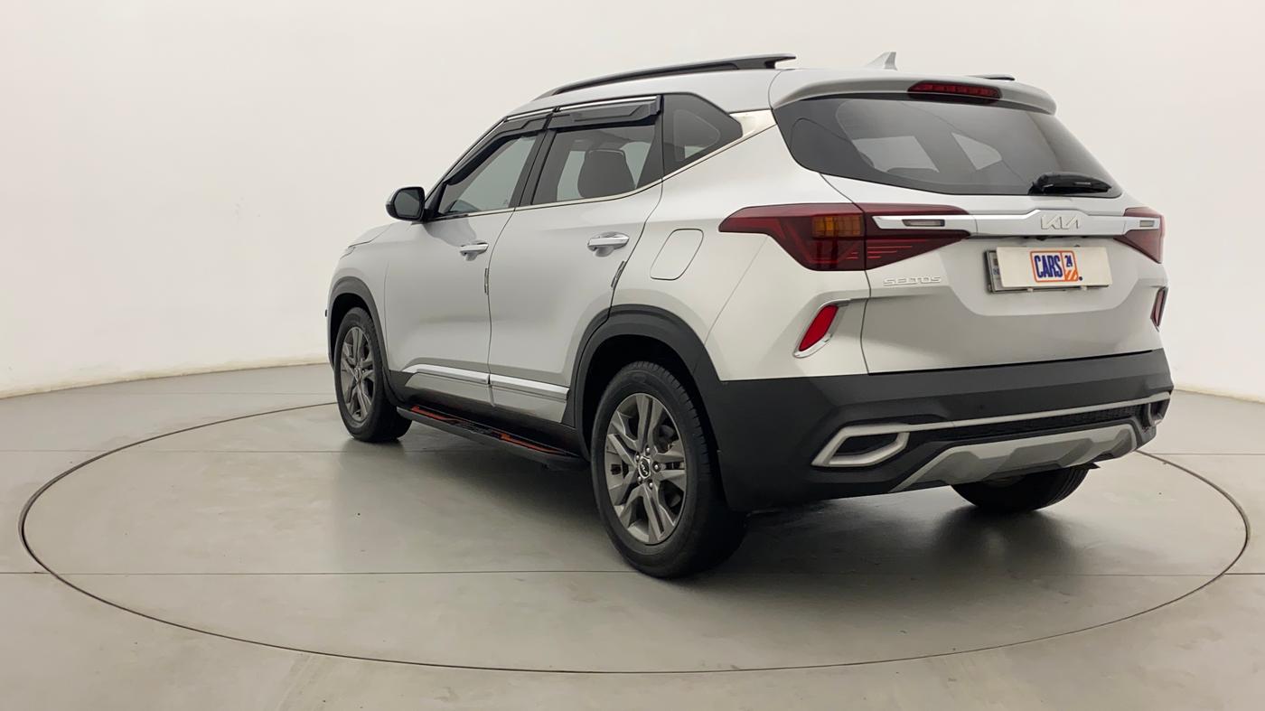 2022 KIA SELTOS HTX IVT 1.5 PETROL, Petrol, Automatic, 29,667 km, Left Back Diagonal