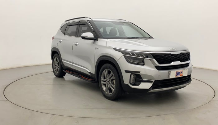 2022 KIA SELTOS HTX IVT 1.5 PETROL, Petrol, Automatic, 29,667 km, Right Front Diagonal