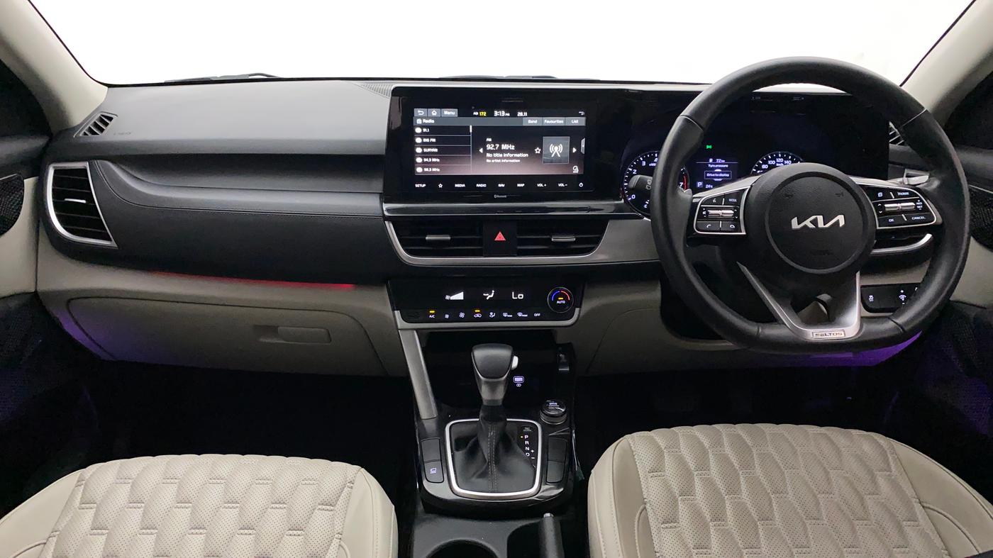 2022 KIA SELTOS HTX IVT 1.5 PETROL, Petrol, Automatic, 29,667 km, Dashboard