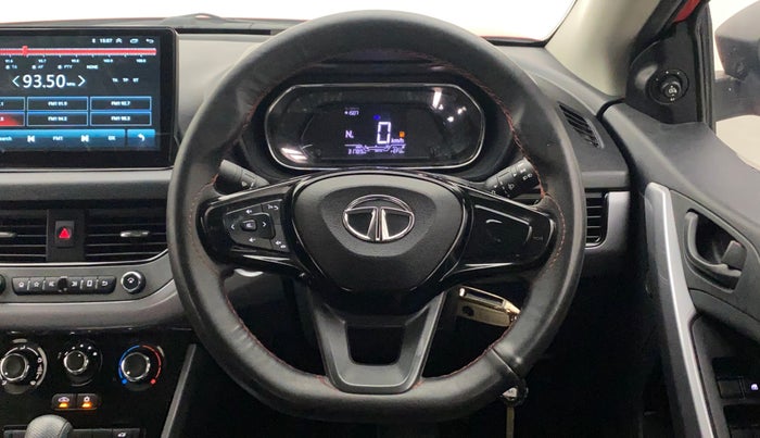 2021 Tata NEXON XMA SUNROOF PETROL, Petrol, Automatic, 31,998 km, Steering Wheel Close Up