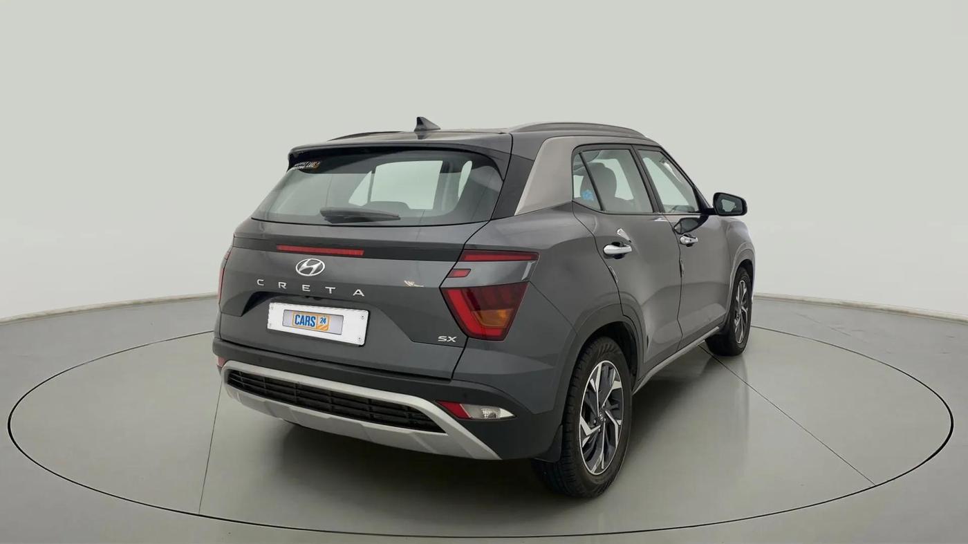2021 Hyundai Creta SX (O) 1.5 DIESEL, Diesel, Manual, 79,707 km, Right Back Diagonal