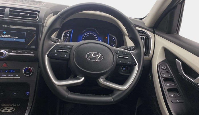 2021 Hyundai Creta SX (O) 1.5 DIESEL, Diesel, Manual, 79,707 km, Steering Wheel Close Up