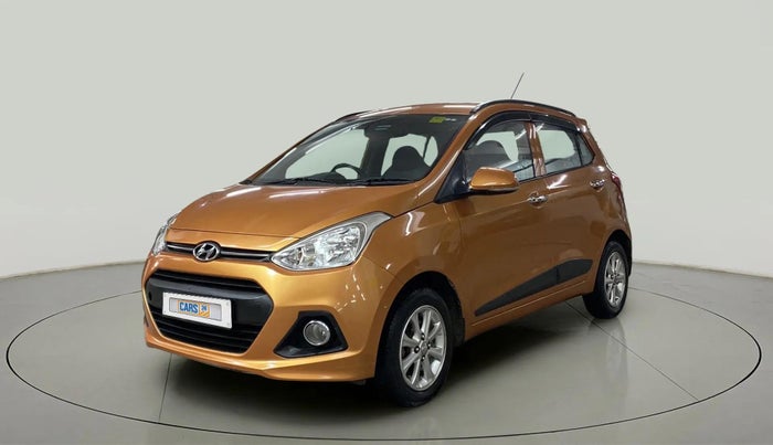 2015 Hyundai Grand i10 ASTA AT 1.2 KAPPA VTVT, Petrol, Automatic, 73,856 km, Left Front Diagonal