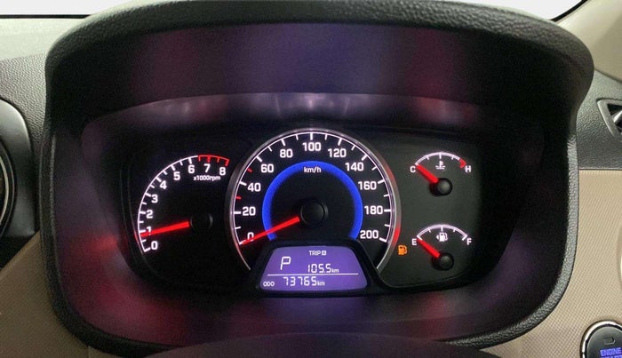 2015 Hyundai Grand i10 ASTA AT 1.2 KAPPA VTVT, Petrol, Automatic, 73,856 km, Odometer Image