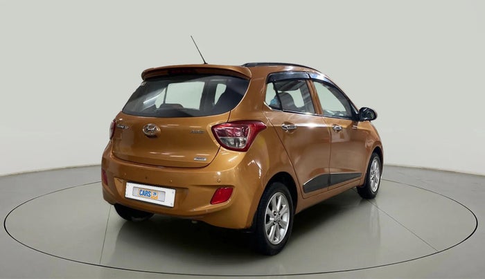 2015 Hyundai Grand i10 ASTA AT 1.2 KAPPA VTVT, Petrol, Automatic, 73,856 km, Right Back Diagonal