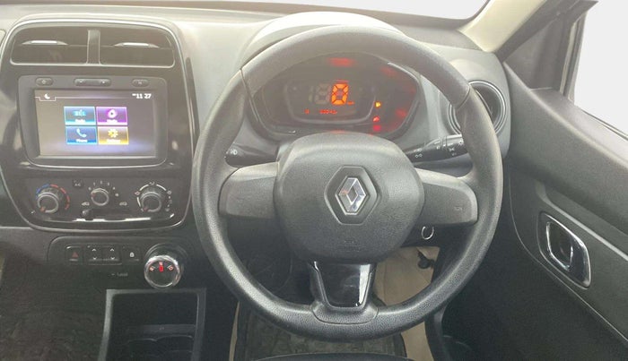 2019 Renault Kwid RXT 1.0 AMT (O), Petrol, Automatic, 36,316 km, Steering Wheel Close Up