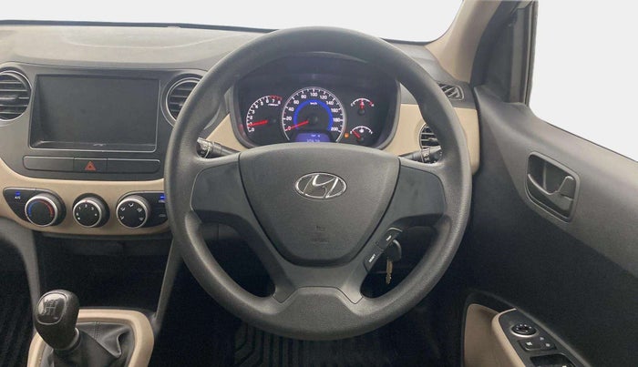 2017 Hyundai Grand i10 MAGNA 1.2 KAPPA VTVT, Petrol, Manual, 15,985 km, Steering Wheel Close Up
