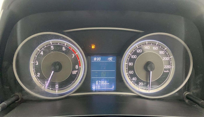 2018 Maruti Dzire ZXI PLUS, Petrol, Manual, 67,347 km, Odometer Image