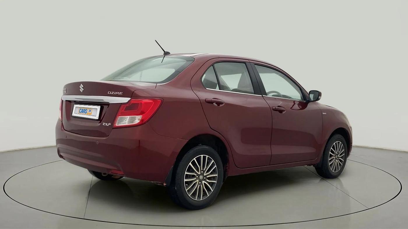 2018 Maruti Dzire ZXI PLUS, Petrol, Manual, 67,347 km, Right Back Diagonal