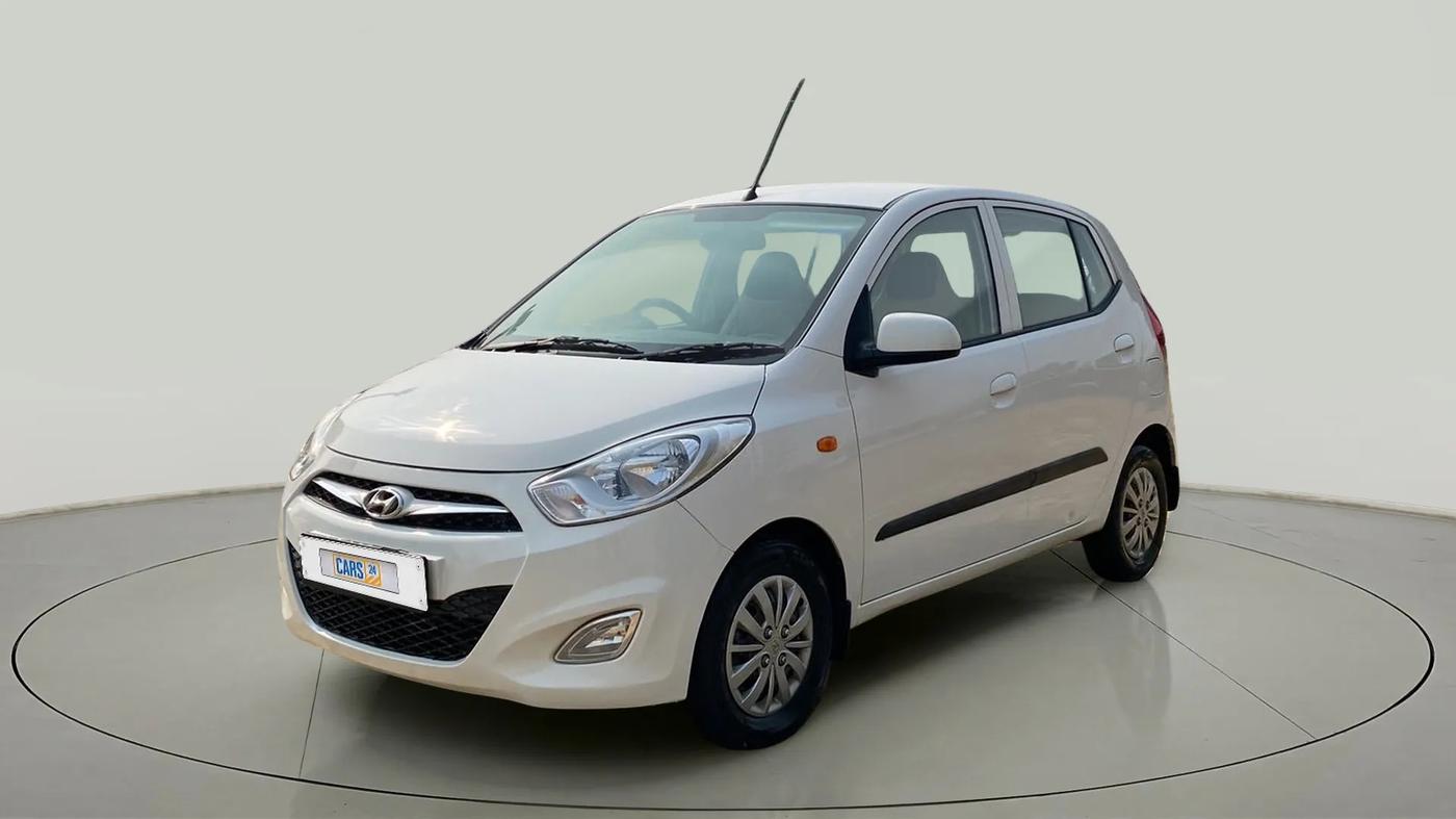 2014 Hyundai i10 SPORTZ 1.1, Petrol, Manual, 73,152 km, Left Front Diagonal