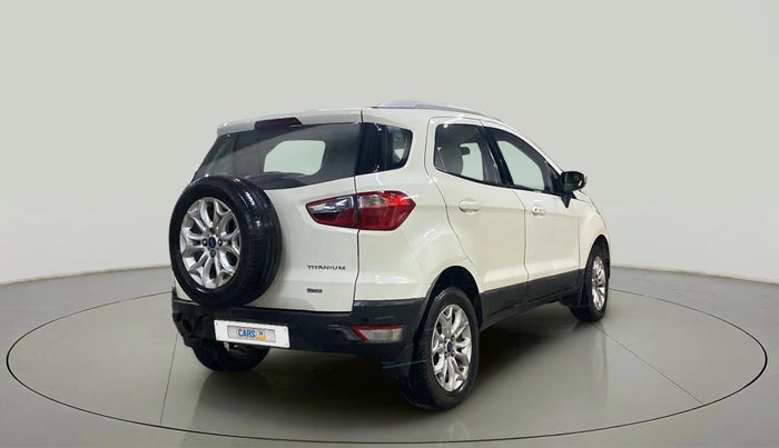 2016 Ford Ecosport TITANIUM 1.5L DIESEL, Diesel, Manual, 1,00,357 km, Right Back Diagonal