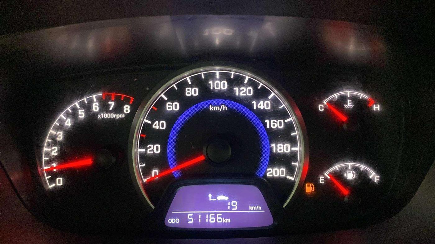 2016 Hyundai Grand i10 MAGNA 1.2 KAPPA VTVT, Petrol, Manual, 51,157 km, Odometer Image