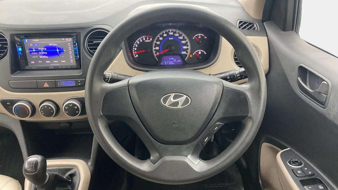 2016 Hyundai Grand i10 MAGNA 1.2 KAPPA VTVT, Petrol, Manual, 51,157 km, Steering Wheel Close Up