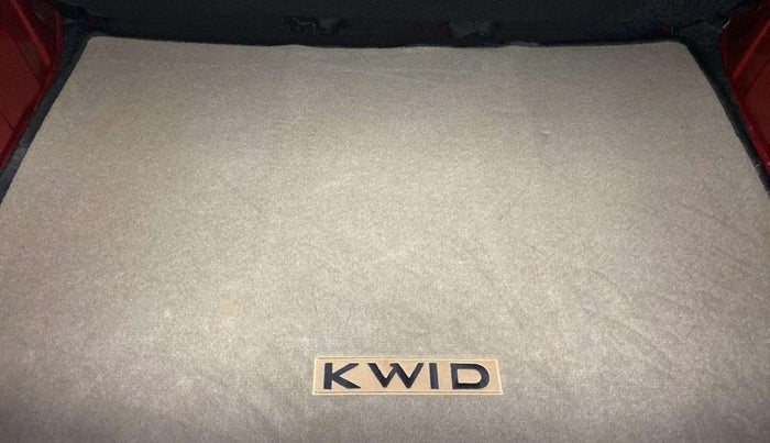 2017 Renault Kwid RXT 1.0 AMT, Petrol, Automatic, 12,203 km, Boot Inside