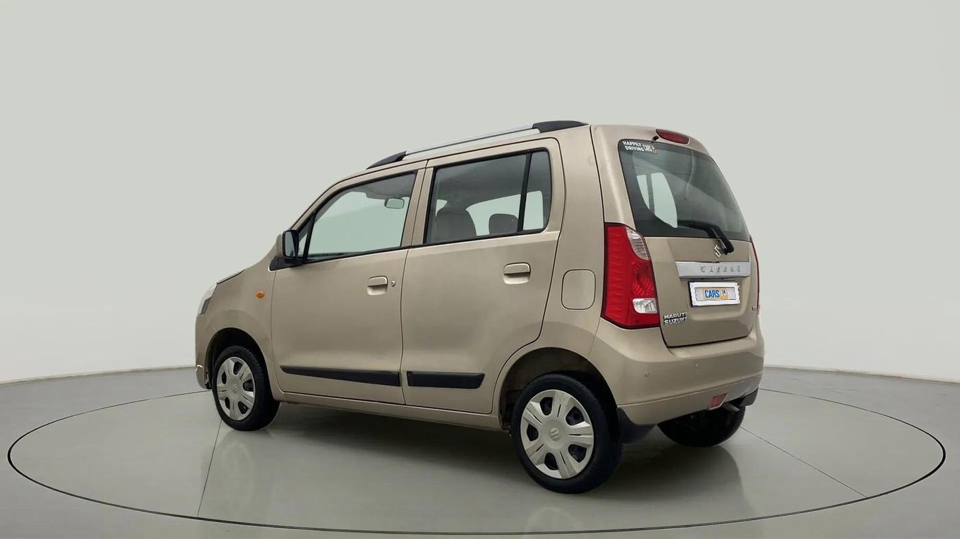 2015 Maruti Wagon R 1.0 VXI, Petrol, Manual, 30,580 km, Left Back Diagonal