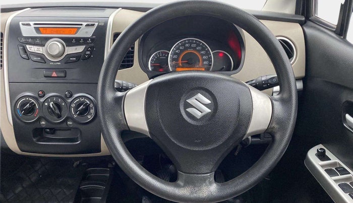 2015 Maruti Wagon R 1.0 VXI, Petrol, Manual, 30,580 km, Steering Wheel Close Up