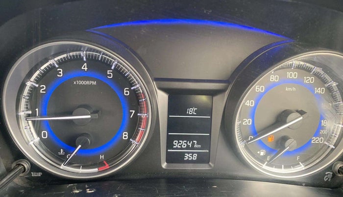 2019 Maruti Baleno DELTA PETROL 1.2, Petrol, Manual, 92,757 km, Odometer Image