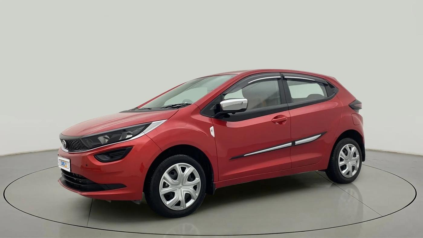2023 Tata ALTROZ XMA Plus (S) DCT, Petrol, Automatic, 4,407 km, Left Front Diagonal