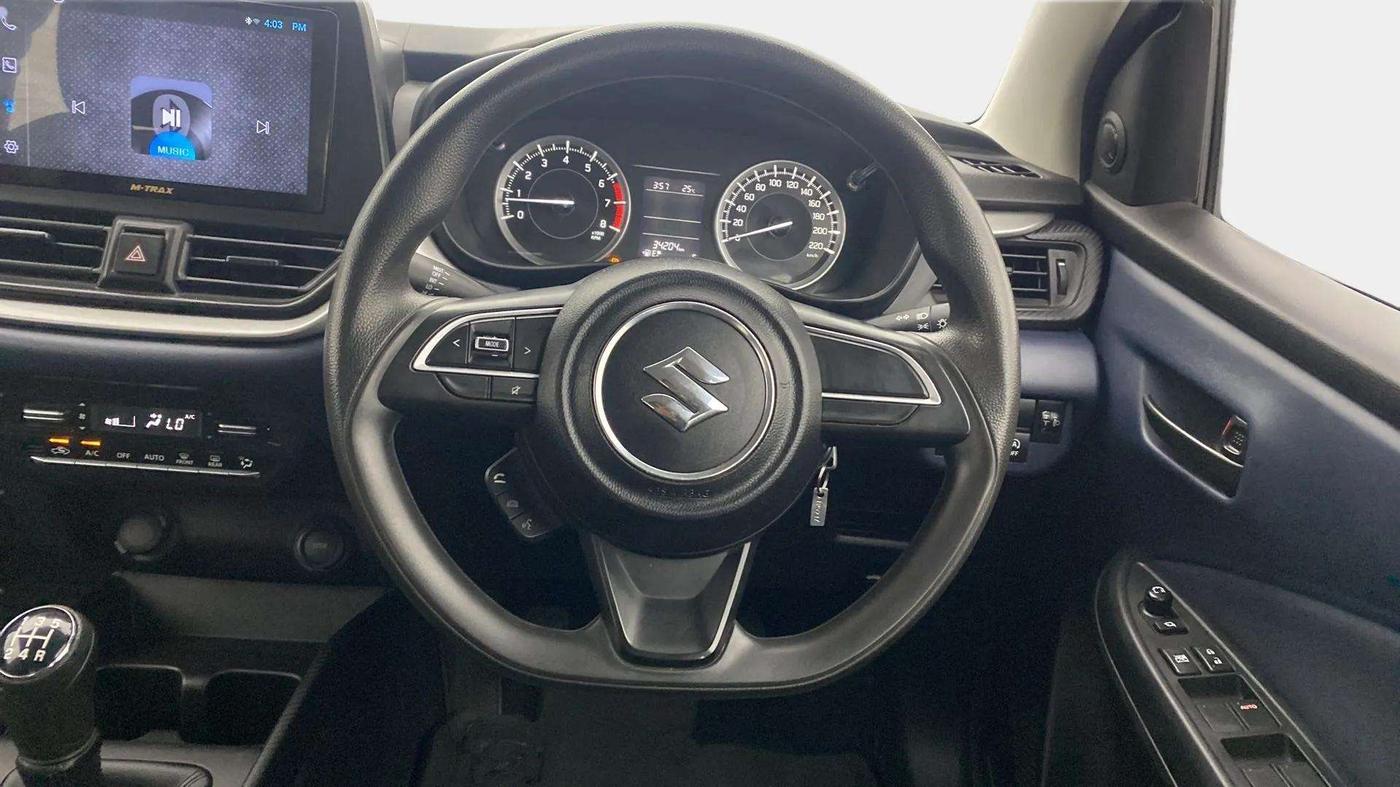 2022 Maruti Baleno DELTA PETROL 1.2, Petrol, Manual, 34,256 km, Steering Wheel Close Up