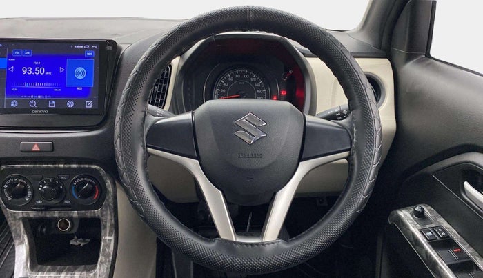 2024 Maruti New Wagon-R VXI 1.0 AMT, Petrol, Automatic, 2,799 km, Steering Wheel Close Up