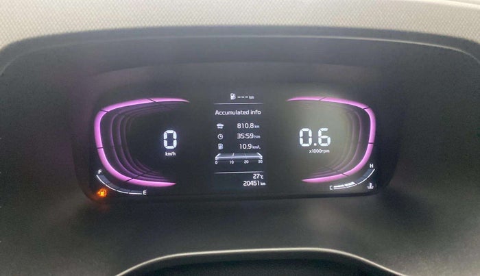 2022 KIA CARENS PRESTIGE 1.5 PETROL 7 STR, Petrol, Manual, 20,408 km, Odometer Image