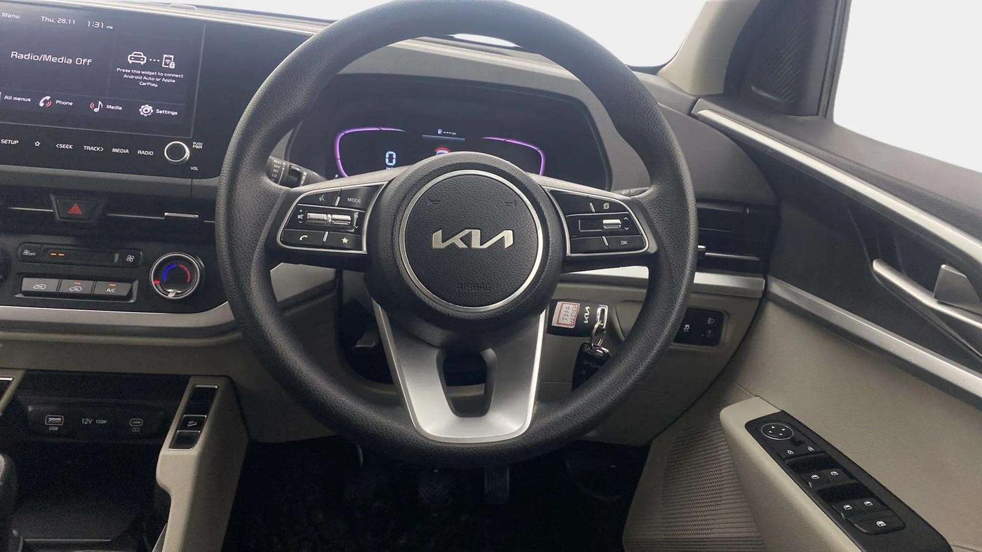 2022 KIA CARENS PRESTIGE 1.5 PETROL 7 STR, Petrol, Manual, 20,408 km, Steering Wheel Close Up