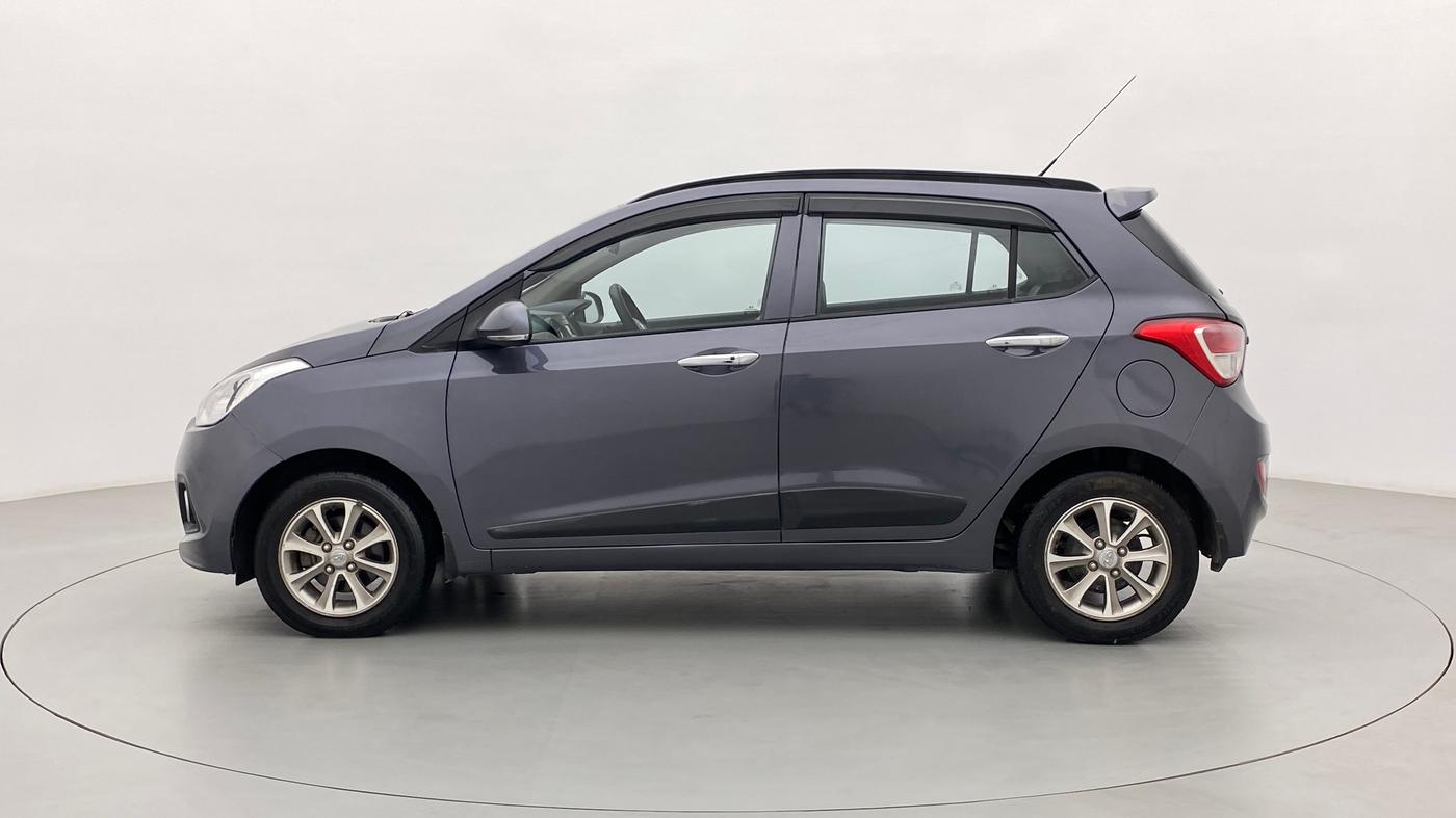 2016 Hyundai Grand i10 1.2 ASTA (O) AT, Petrol, Automatic, Left Side