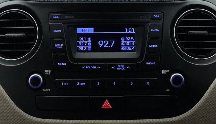 2016 Hyundai Grand i10 1.2 ASTA (O) AT, Petrol, Automatic, Infotainment System