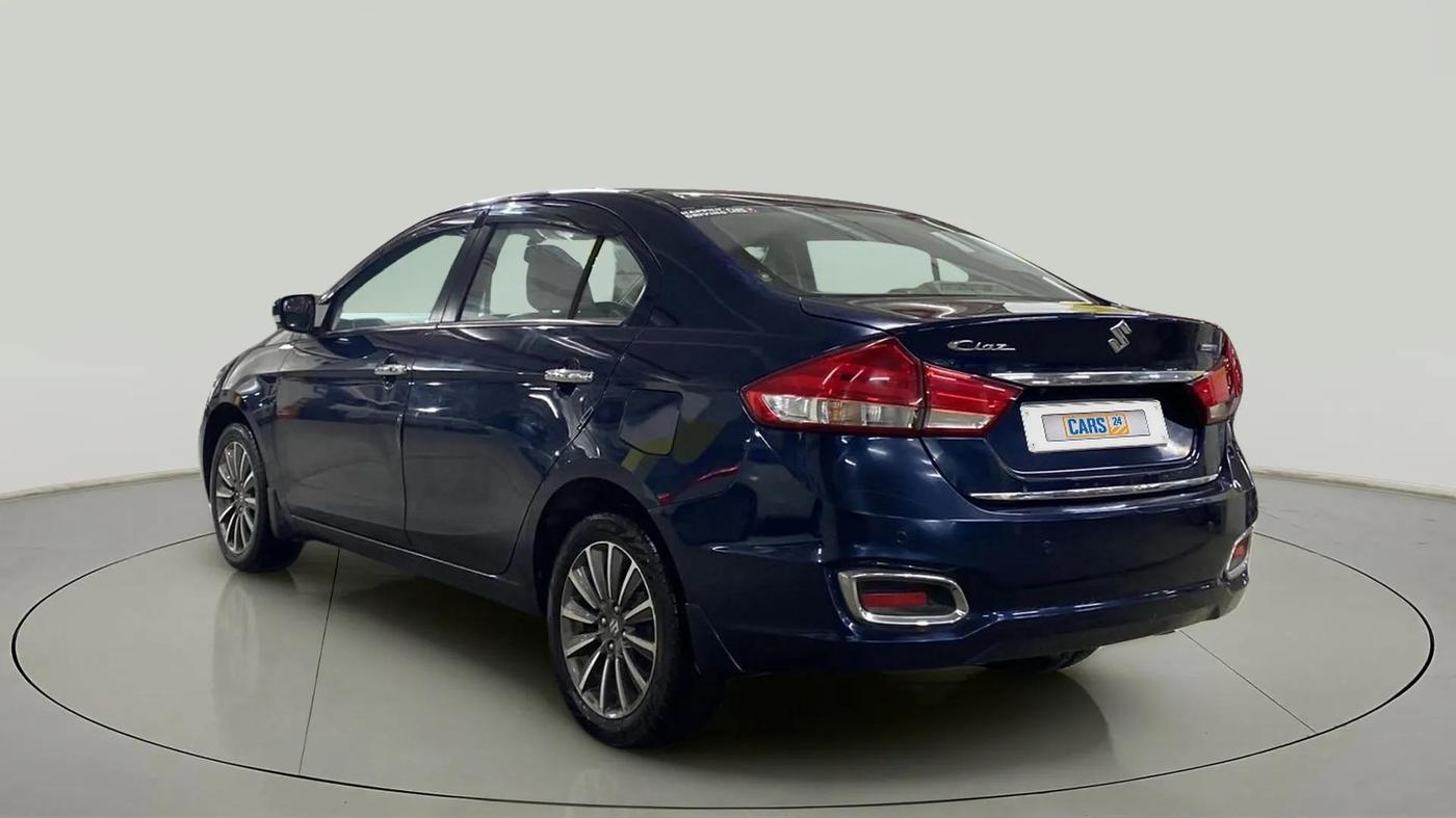 2022 Maruti Ciaz ALPHA 1.5 SHVS PETROL, Petrol, Manual, 54,559 km, Left Back Diagonal