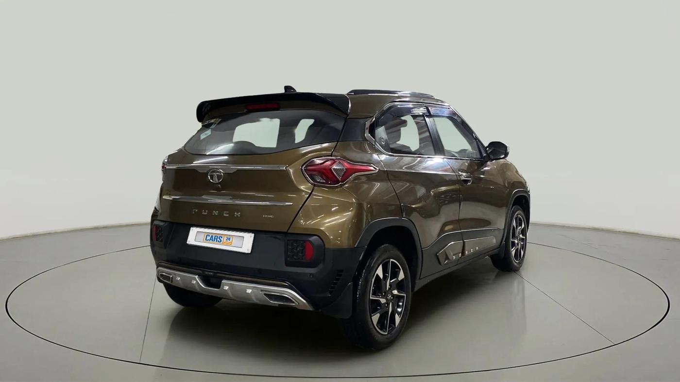 2023 Tata PUNCH ACCOMPLISHED DAZZLE SUNROOF CNG MT, CNG, Manual, 17,215 km, Right Back Diagonal