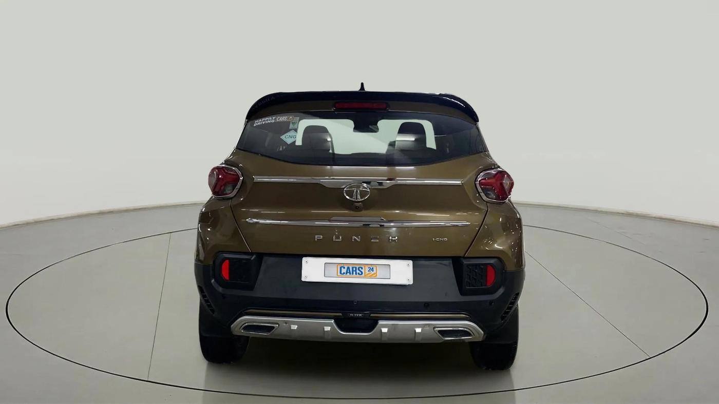 2023 Tata PUNCH ACCOMPLISHED DAZZLE SUNROOF CNG MT, CNG, Manual, 17,215 km, Back/Rear