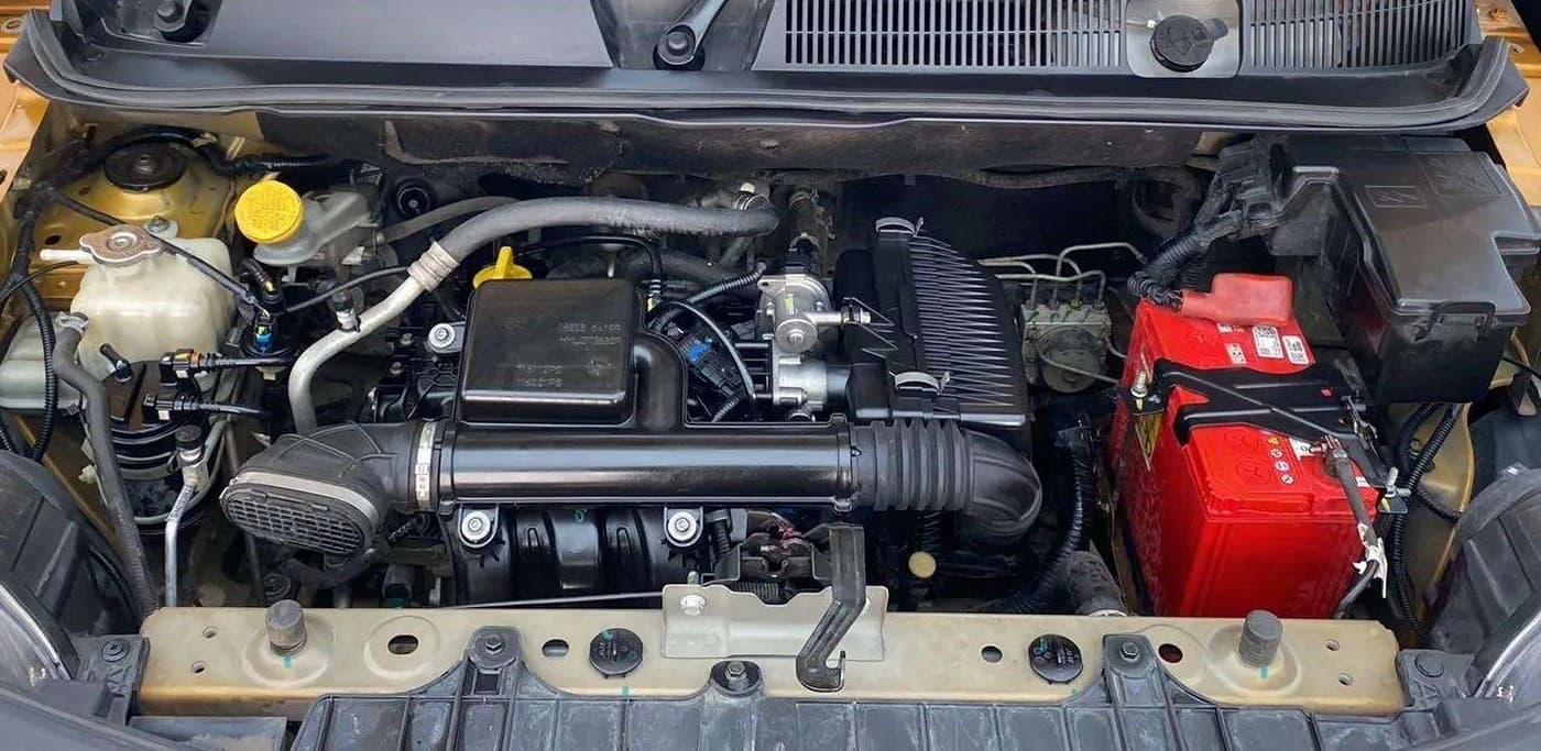 2019 Renault TRIBER RXL MT, Petrol, Manual, 60,120 km, Open Bonet