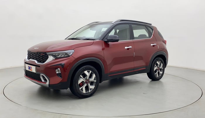 2022 KIA SONET GTX PLUS 1.0 IMT DUAL TONE, Petrol, Manual, 40,709 km, Left Front Diagonal