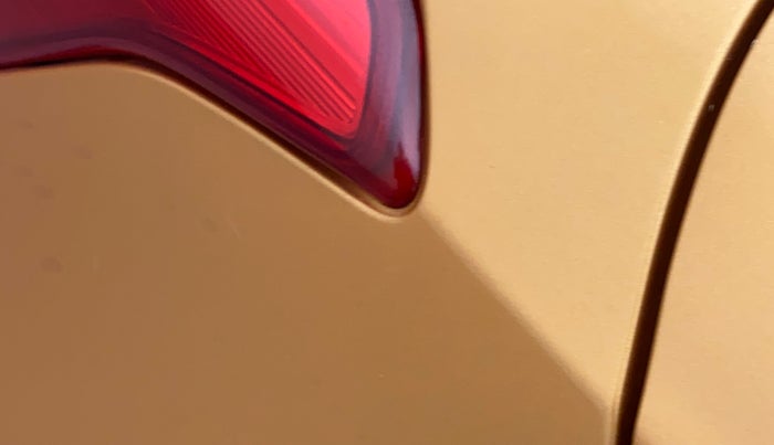2015 Hyundai Grand i10 ASTA AT 1.2 KAPPA VTVT, Petrol, Automatic, 29,390 km, Right quarter panel - Slightly dented