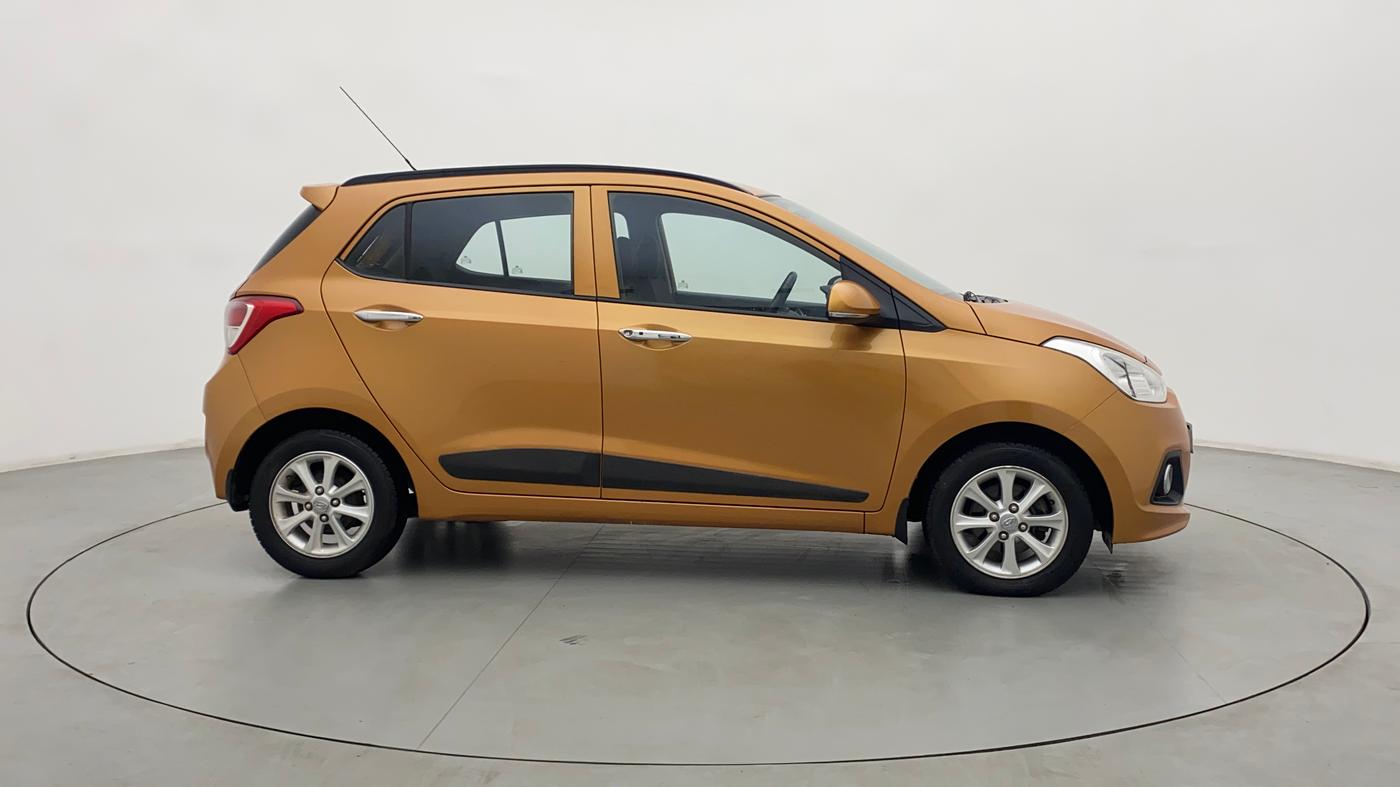 2015 Hyundai Grand i10 ASTA AT 1.2 KAPPA VTVT, Petrol, Automatic, 29,390 km, Right Side View