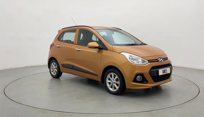 2015 Hyundai Grand i10 ASTA AT 1.2 KAPPA VTVT, Petrol, Automatic, 29,390 km, Right Front Diagonal