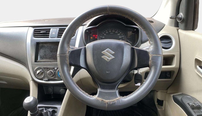 2014 Maruti Celerio VXI, Petrol, Manual, 68,838 km, Steering Wheel Close Up