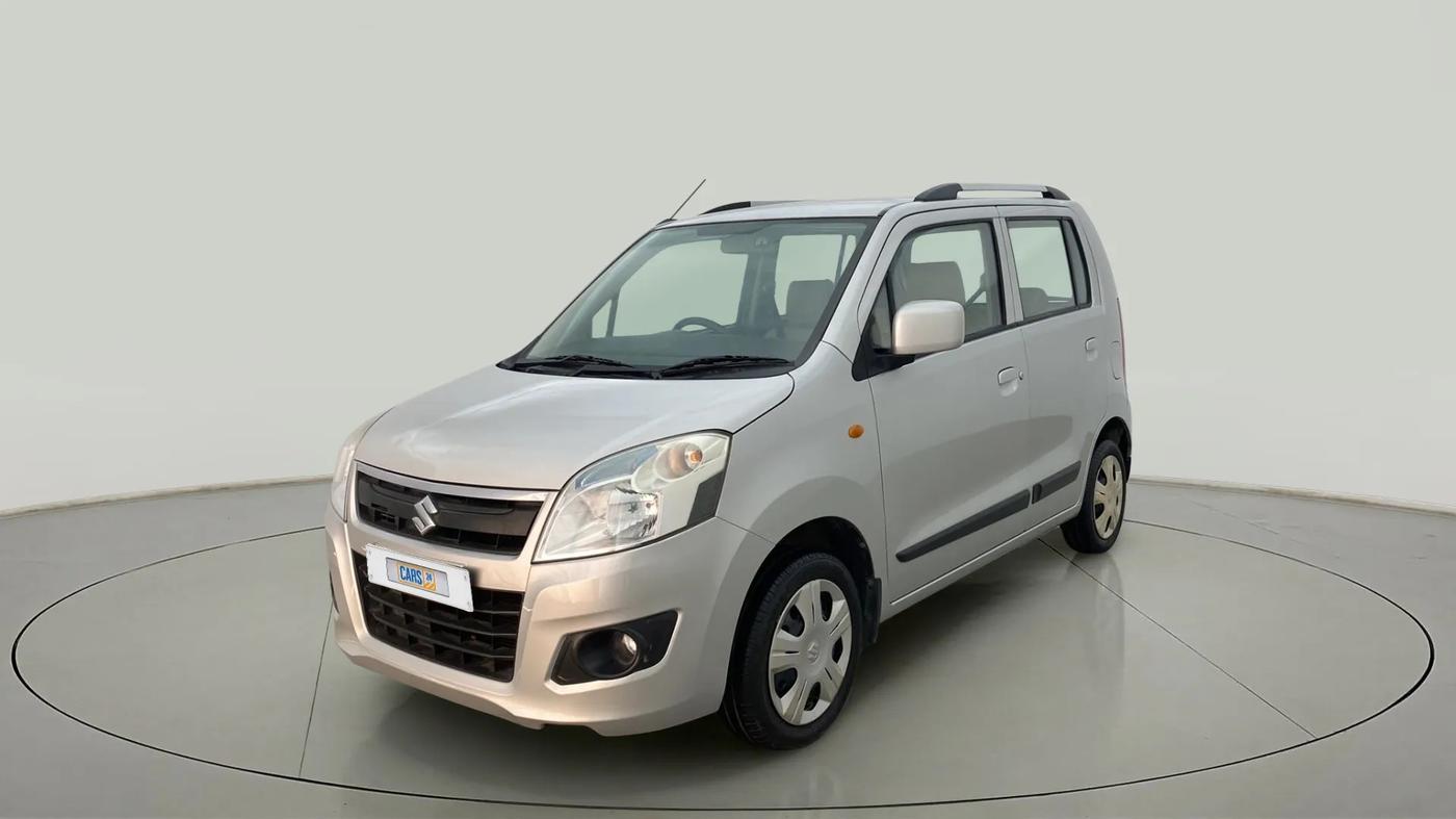 2015 Maruti Wagon R 1.0 VXI, Petrol, Manual, 62,620 km, Left Front Diagonal